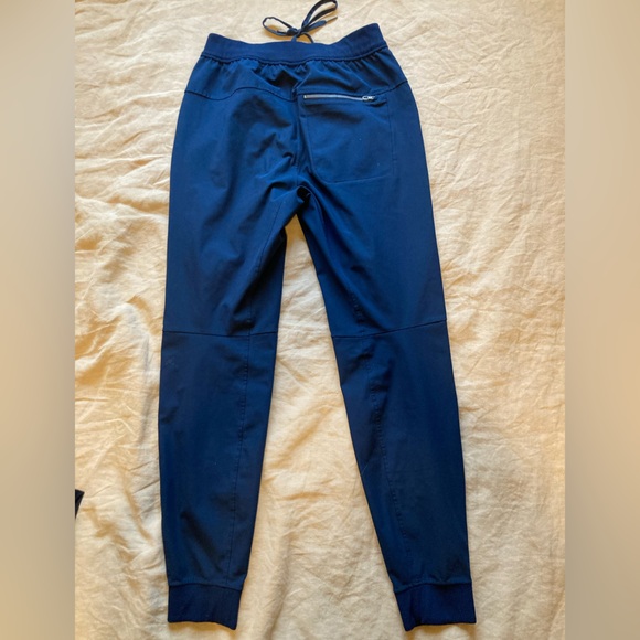 Lululemon ABC Joggers Shorter XS Blue 28” Inseam Warpstreme Sweatpants - Picture 5 of 7